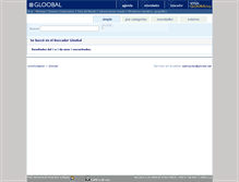 Tablet Screenshot of buscador.gloobal.net